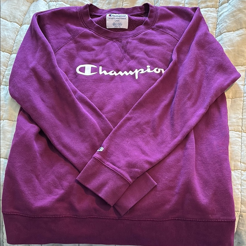 Champion Purple Sweatshirt